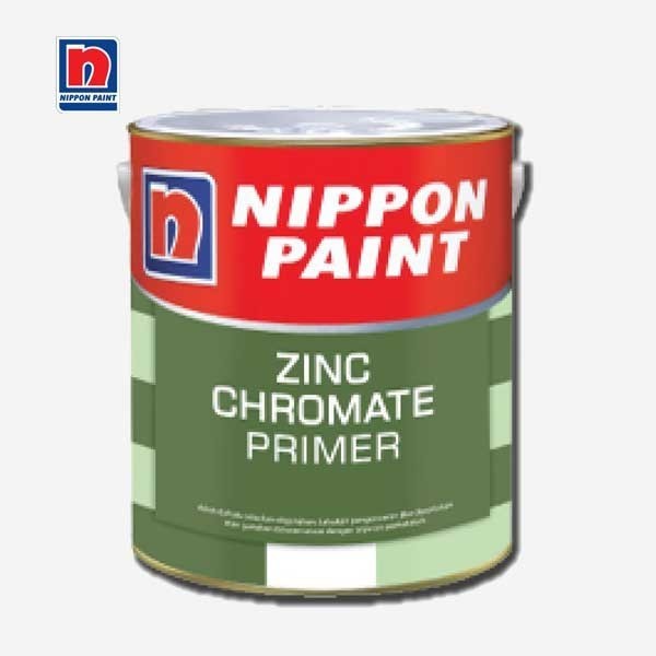 NIPPON ZINCHROMATE 1 Kg/Cat Dasar Anti Air/Cat Besi Berkualitas