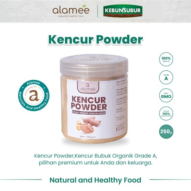 

ALAMEE Bubuk Kencur Seasoning Bumbu Dapur Organik Murni Asli Powder Spice