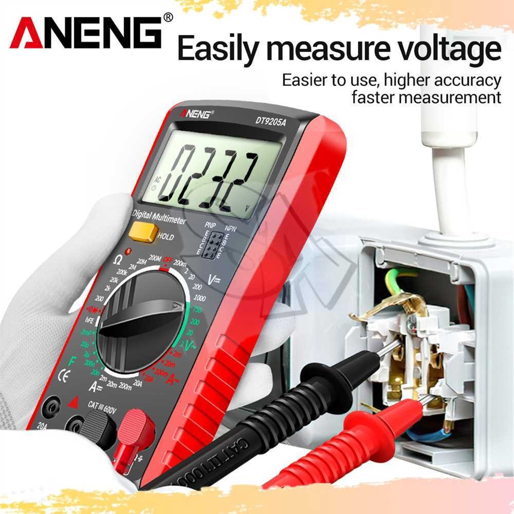 ANENG Digital Multimeter Voltage Tester - DT9205A-3 - SA