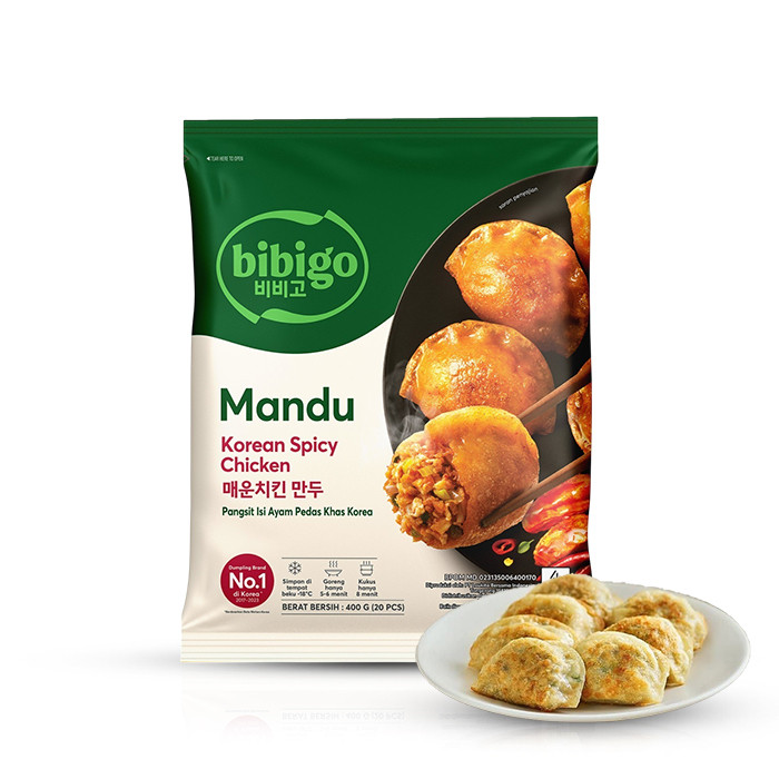 

CJ BIBIGO Mandu Korean Spicy Chicken 400g