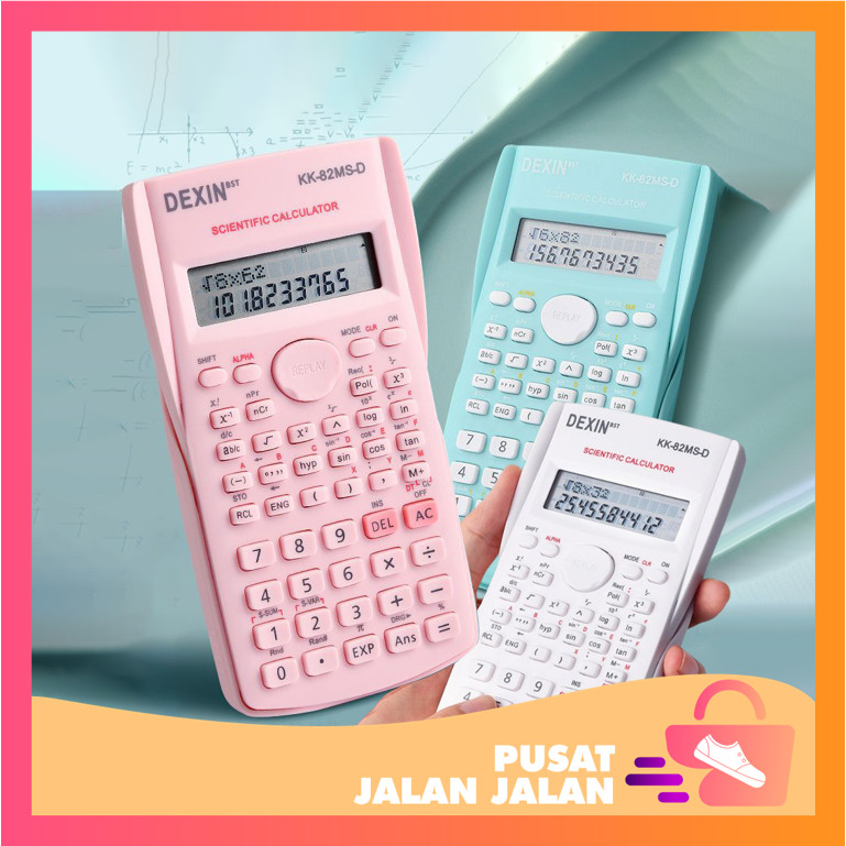 

PJJ - S5977 Kalkulator Sekolah / Kalkulator Scientific / Kalkulator Ilmiah 240 Fungsi / Kalkulator Sains / Kalkulator SinCosTan