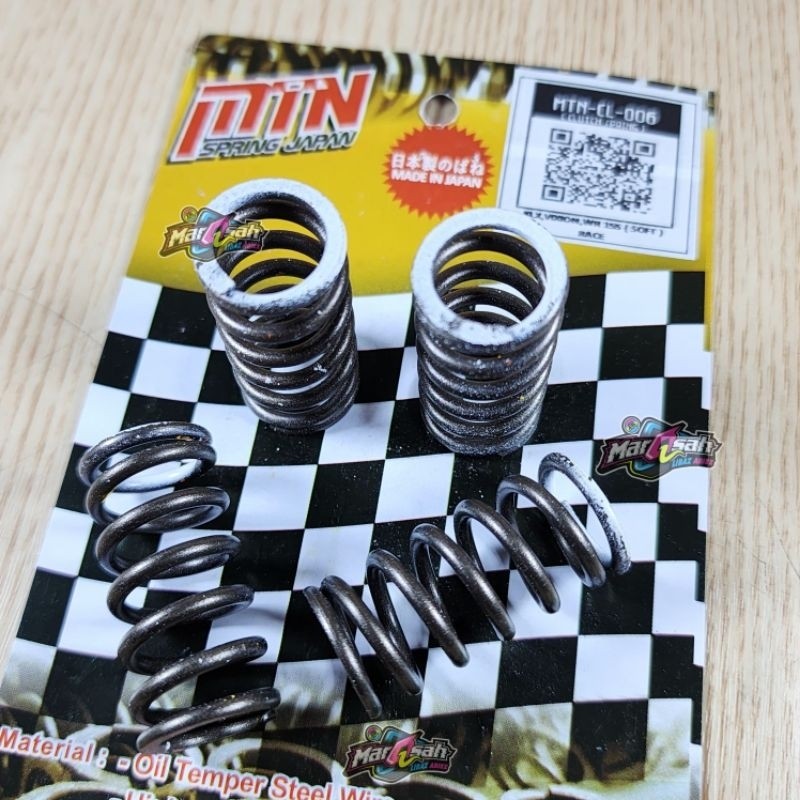 Per kopling perkopling clutch klx 150 vixion wr tiger 155 ( SOFT ) RACE MTN SPRING JAPAN CL - 006