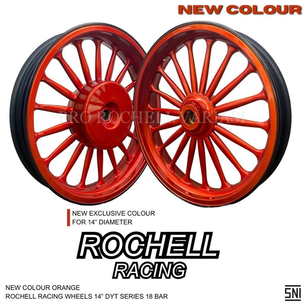 Velg Rochell DYT Series Daytona PNP Beat Fi Esp Scoopy STREET  Vario 110 Hitam