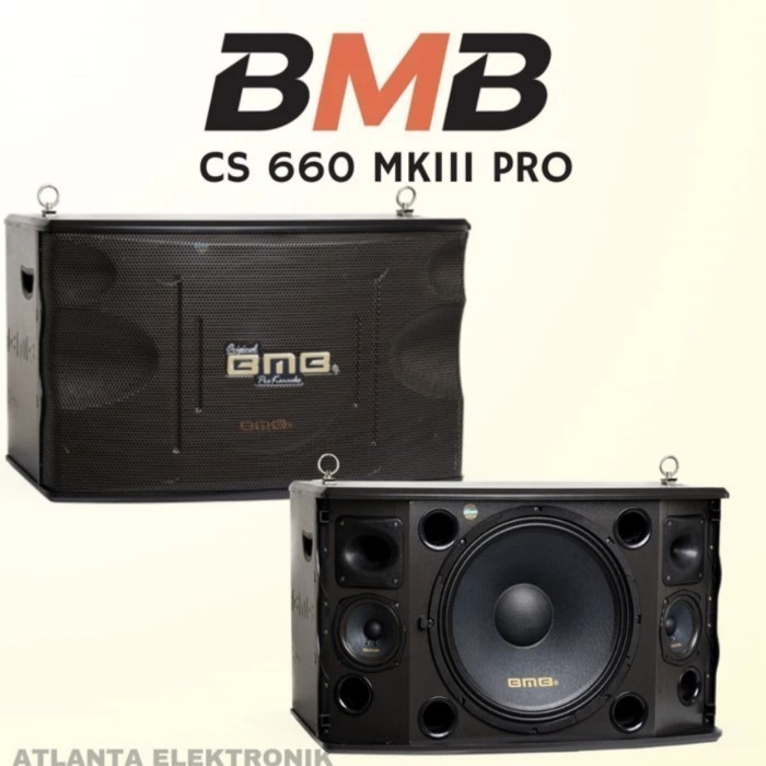 Original Speaker Pasif BMB CS 660 MKlll PRO/ CS 660MKlll Pro Speaker Karaoke Garansi Resmi 3 Tahun