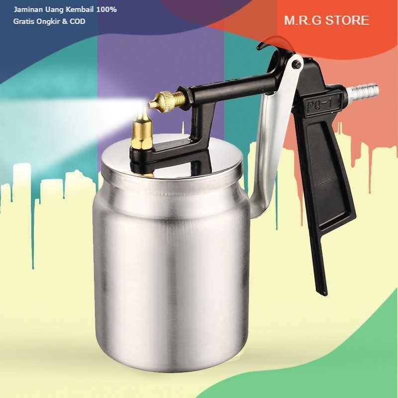 Semprotan Cat Paint Spray Gun 2.0mm Nozzle 500ml - ARAMOX
