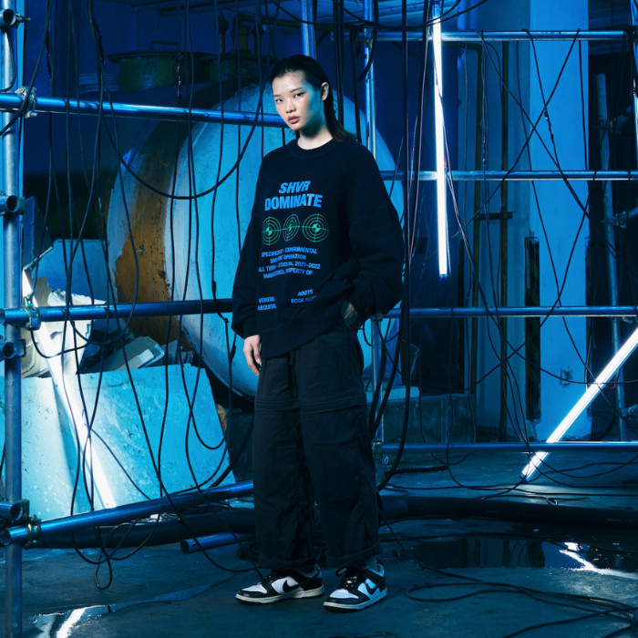 promo ✨ -SHVR x Dominate Sweat Crewneck - S