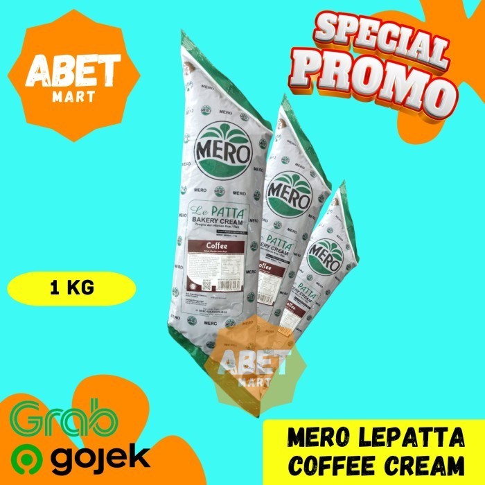 

Mero Lepatta Bakery Cream Coffee 1Kg - Krim Kopi Lepata Filling 1 Kg