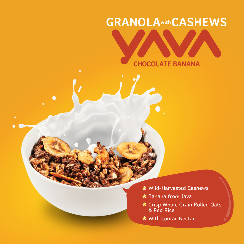 

YAVA Granola Chocolate Banana 400g