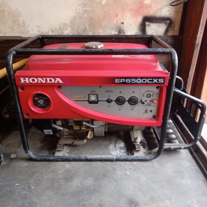 Mesin Genset HONDA EP6500CXS 5000 Watt starter Original - Tanpa Accu