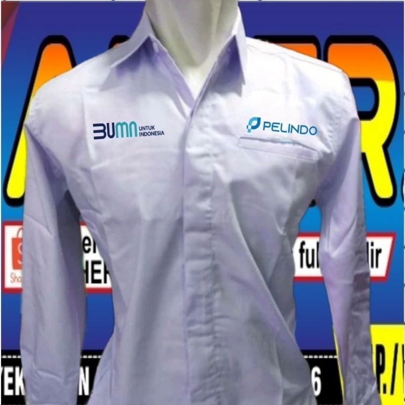 Kemeja Pelindo BUMN baju Pelindo BUMN Seragam Pelindo BUMN baju kerja Pelindo BUMN Kemeja BUMN Pelin