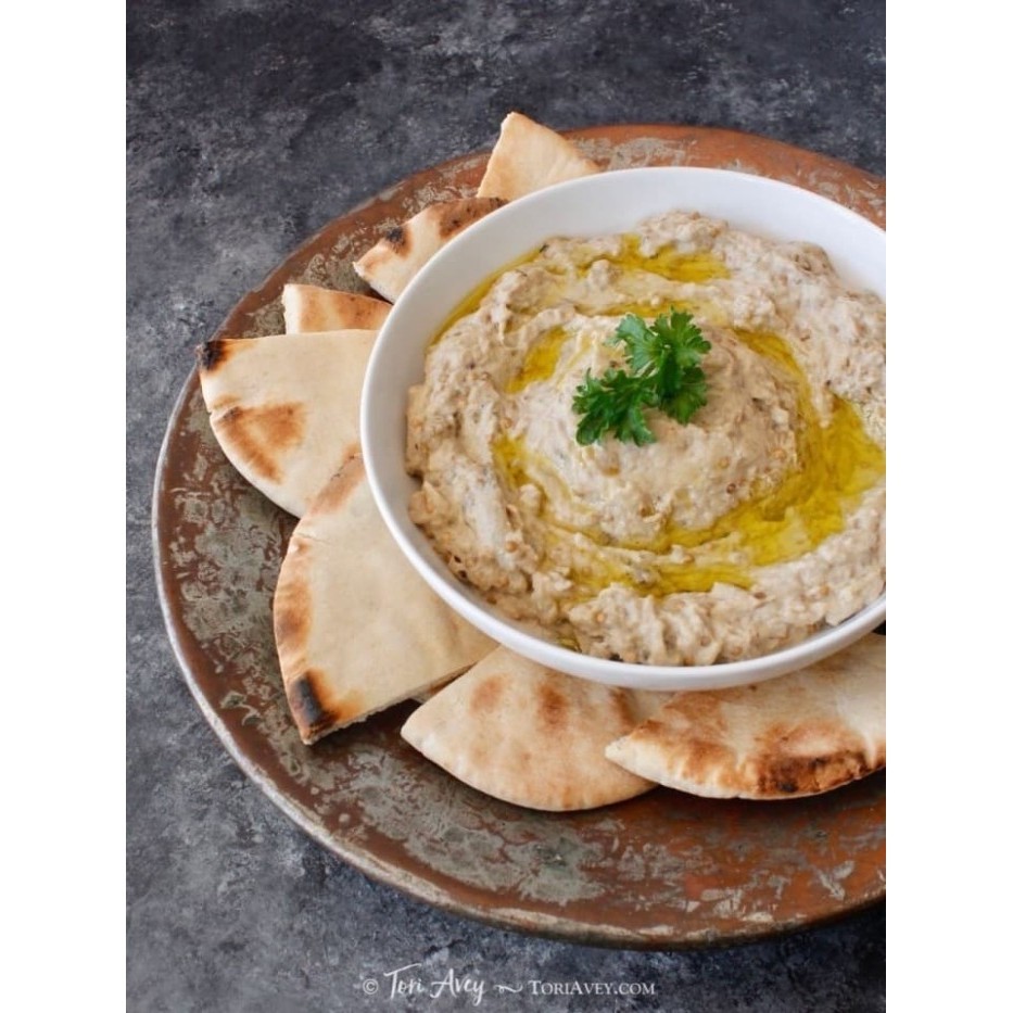 

VNSS Gourmet Organic Roasted Garlic Hummus Dip Olahan Kacang Arab