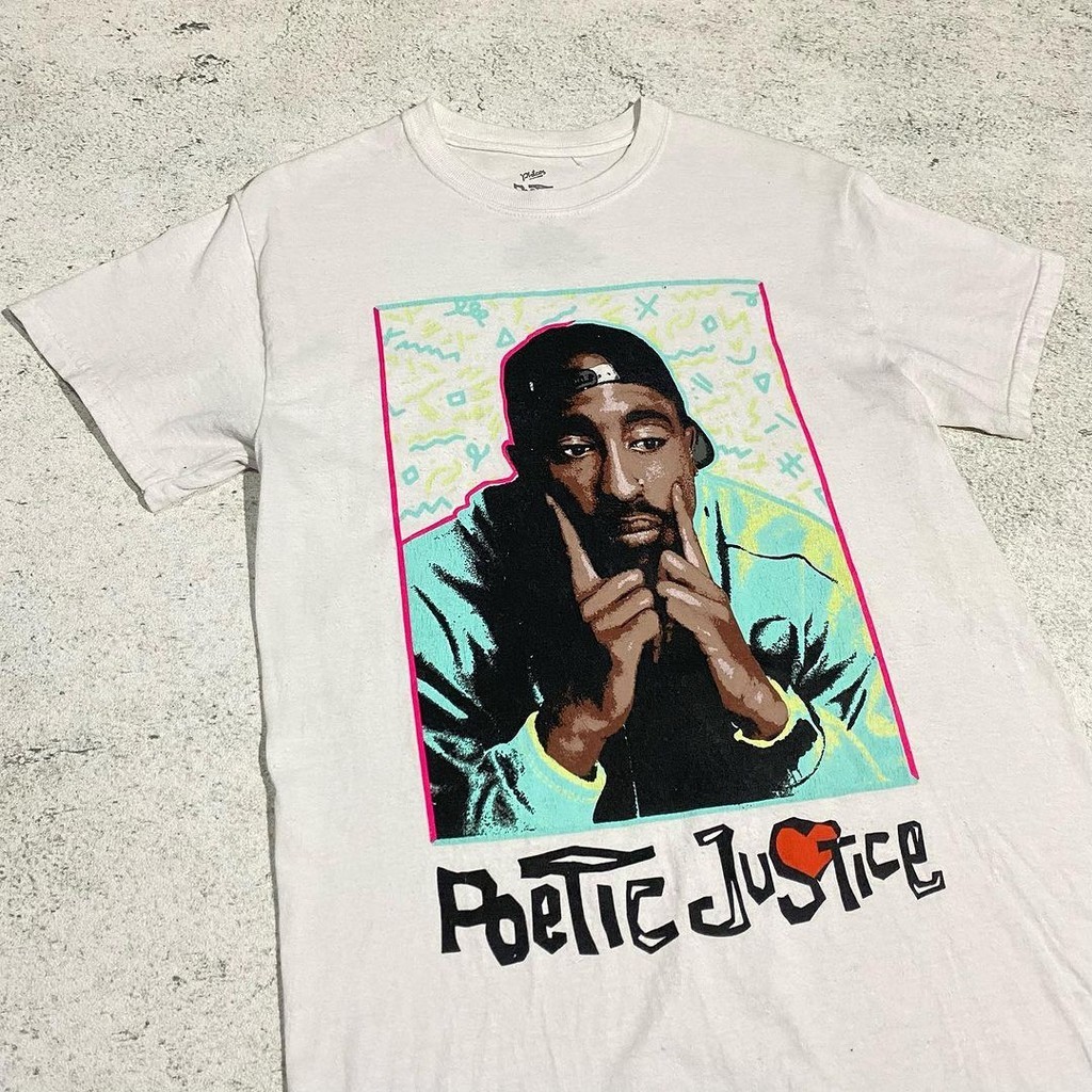 Official Tee Tupac Poetic Justice S