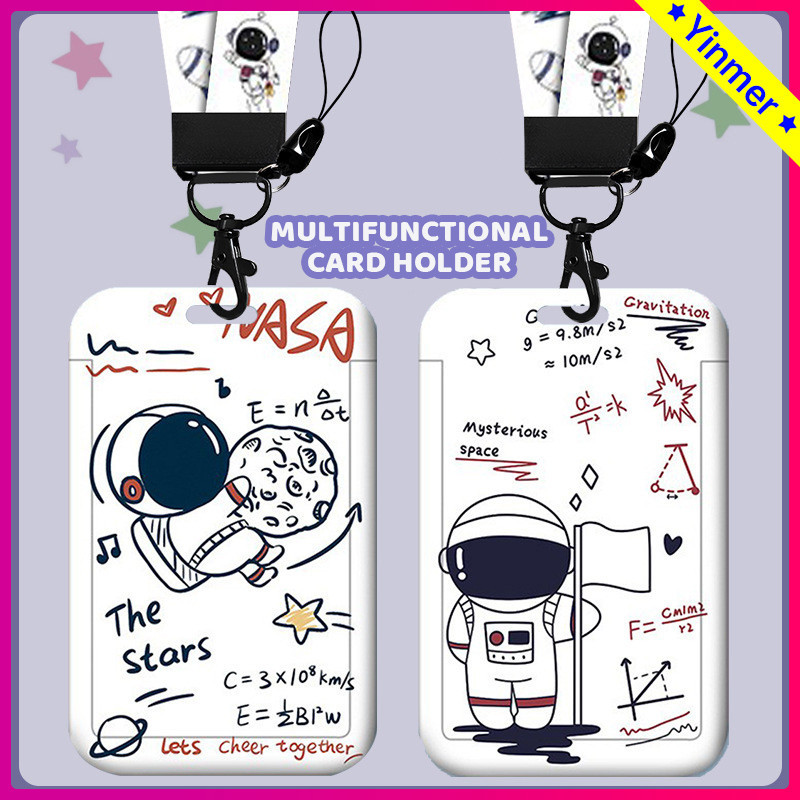 

COD✨Tempat Kartu Pelajar Astronot Tempat Kartu Akses Tempat Kartu Makan Tempat Kartu Izin Kerja-Yinmer