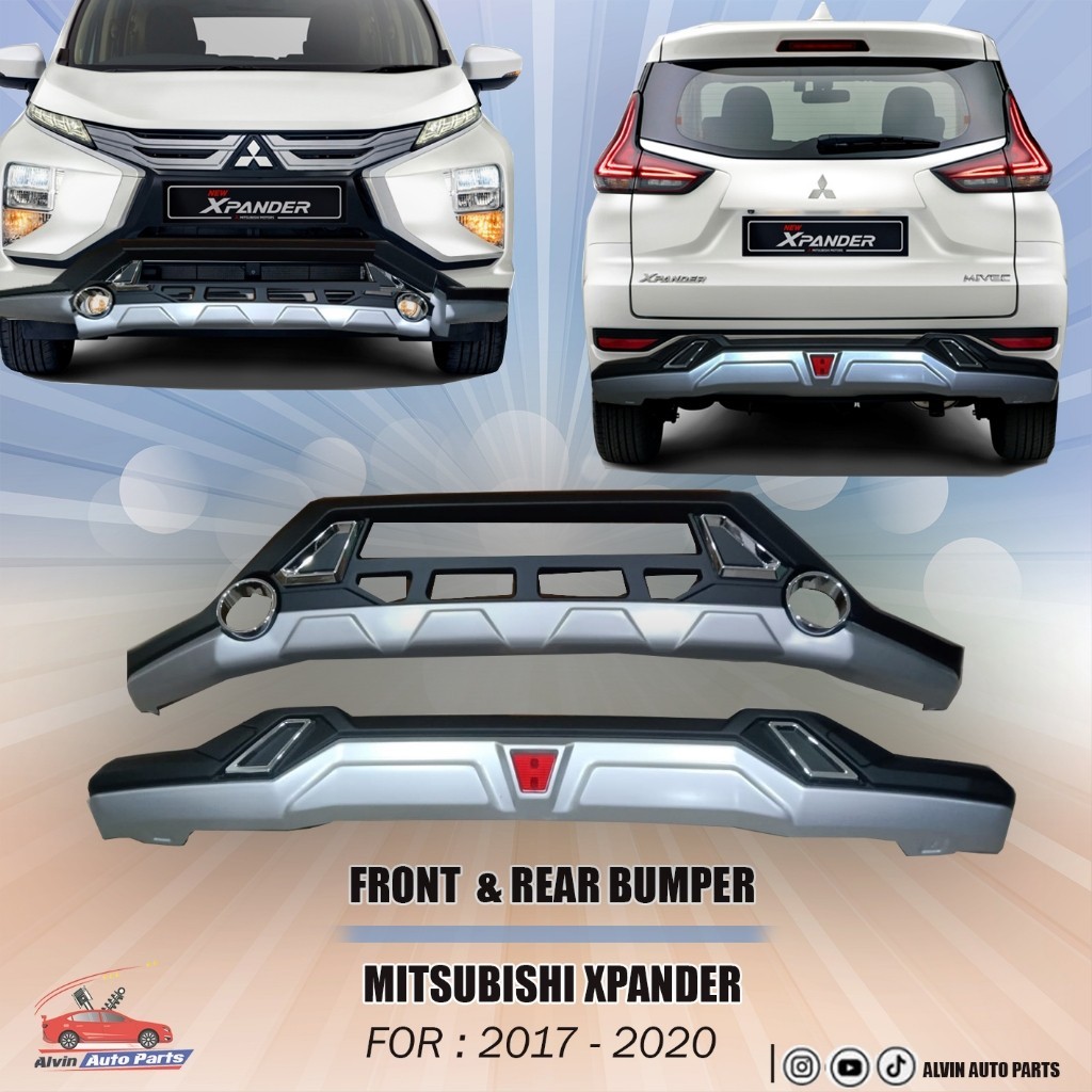 BUMPER DEPAN BELAKANG XPANDER 2017 - 2020 / BUMPER GUARD XPANDER