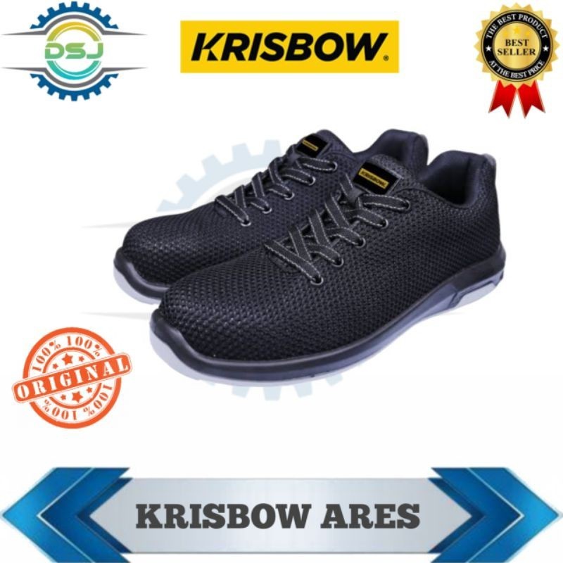 Sepatu Safety Krisbow Ares / Safety Shoes Krisbow Original