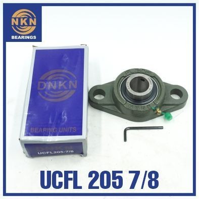 Bearing Unit UCFL 205-14 NKN Diameter As 22.23 mm UC205-14 + FL205 Ori