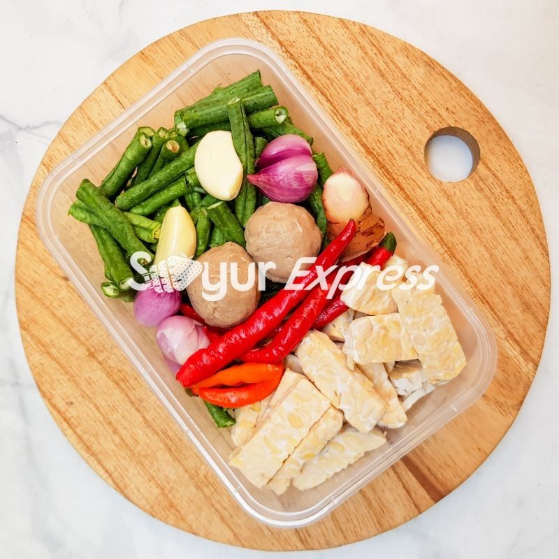 

KIRIM INSTAN Paket Foodprep Tumis Tempe Kacang Panjang Bakso