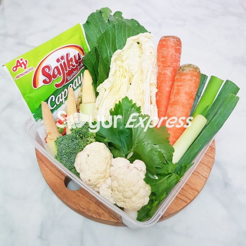 

KIRIM INSTAN Paketan Sayur Capcay 500gr BONUS Sajiku Capcay
