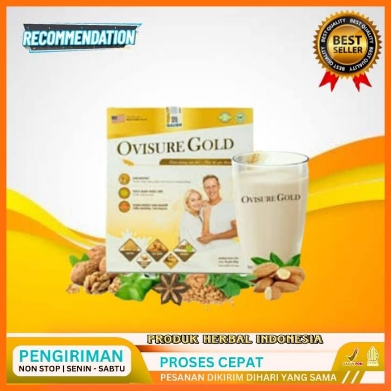 

100% ORIGINAL OVISURE GOLD MILK SUSU SUPLEMEN KESEHATAN TULANG DAN SENDI