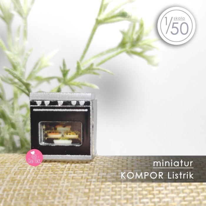 

MAKET KOMPOR LISTRIK - Skala 1:20 Untuk Kerajinan Seni Bahan Interior