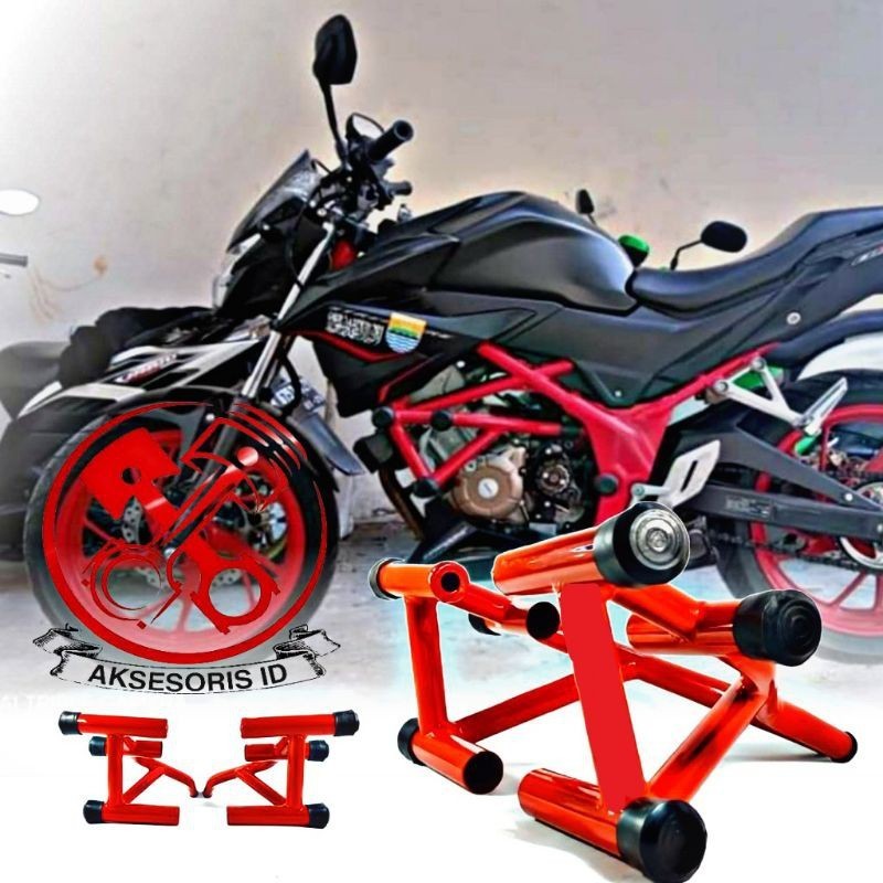 Crashbar Honda CB150R New dan CB150R Old Plus Dudukan Lampu Tembak