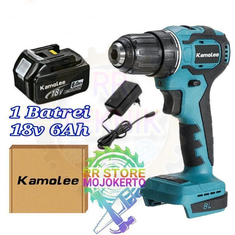 BOR KAMOLEE 10MM BRUSHLESS TANPA CARBON