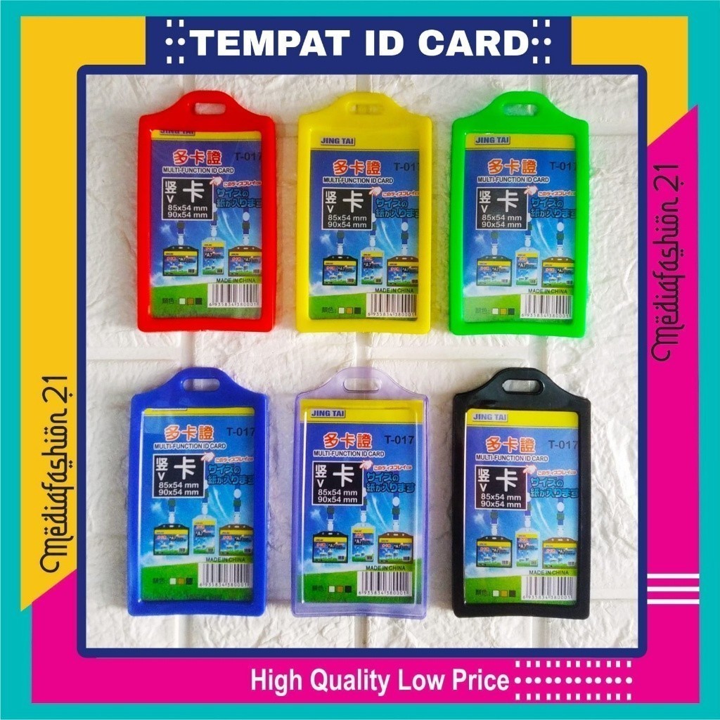 

TEMPAT ID CARD / CARD HOLDER SILIKON 2 SISI