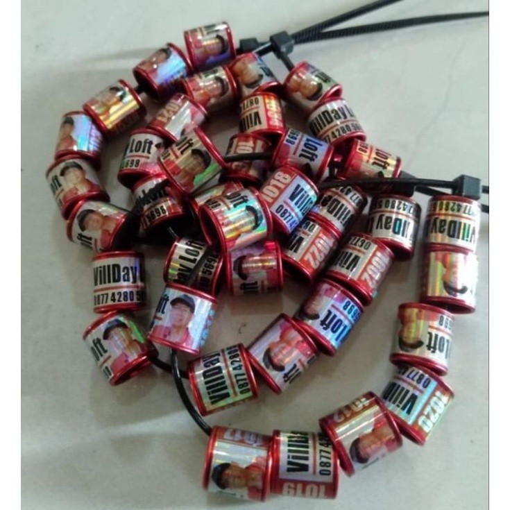 25 biji Ring Burung Merpati Roda tinggi