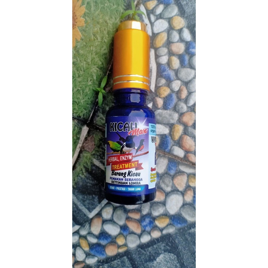 VITAMIN KICAU MAX HERBAL ENZIM KHUSUS SETTINGAN LOMBA| VITAMIN BURUNG BIAR GACOR| DAN FIGHTER LOMBA|