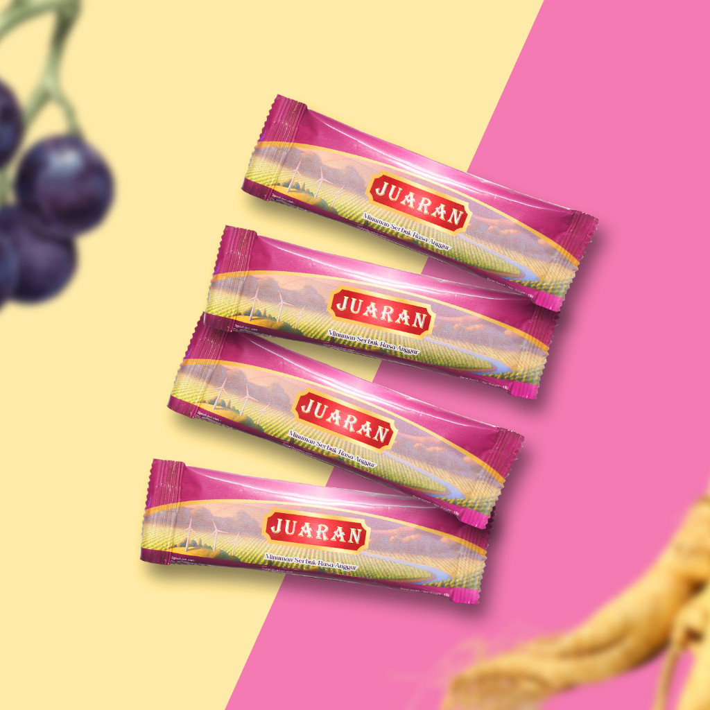 

Juaran Gingseng Anggur Merah - 4 Sachet