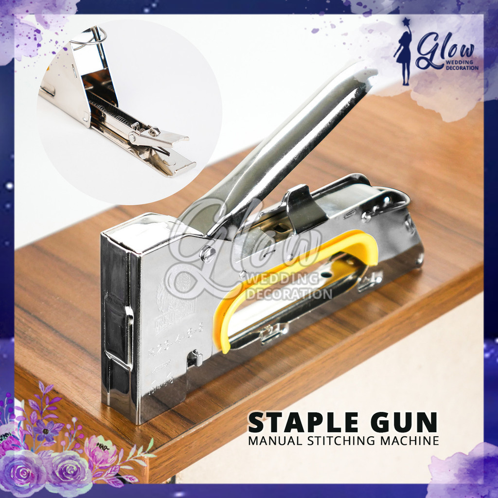 

Alat Staples Tembak Stapler Jepretan Gun Tracker Untuk Perekat Kardus Papan Kayu Jok Motor