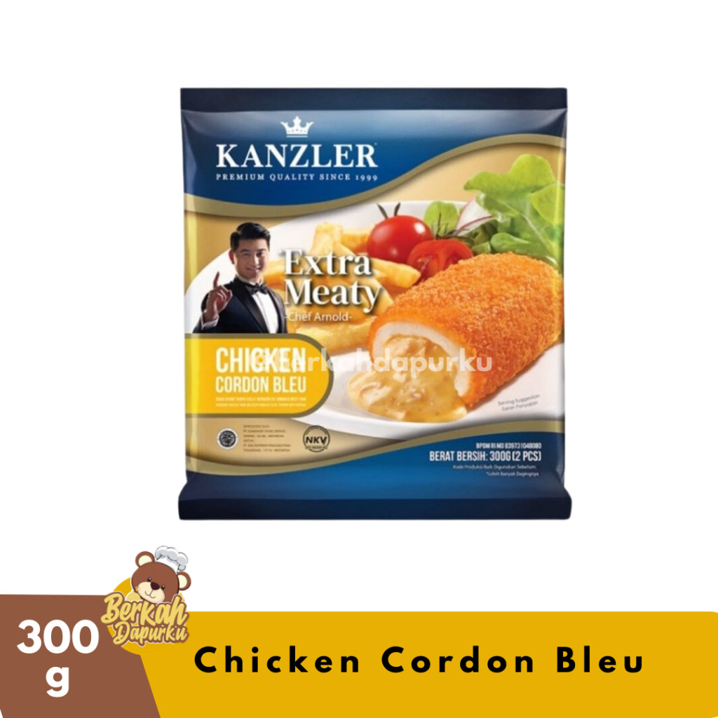 

Kanzler Chicken Cordon Bleu 300g Olahan Ayam