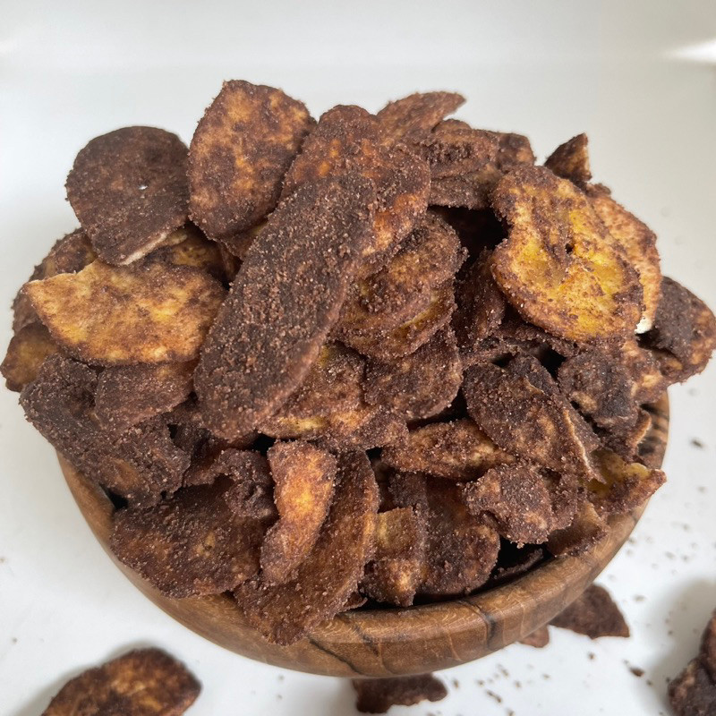 Pisang Coklat Khas Lampung 250-500 gram coklat premium terbaik asli pisang kepok