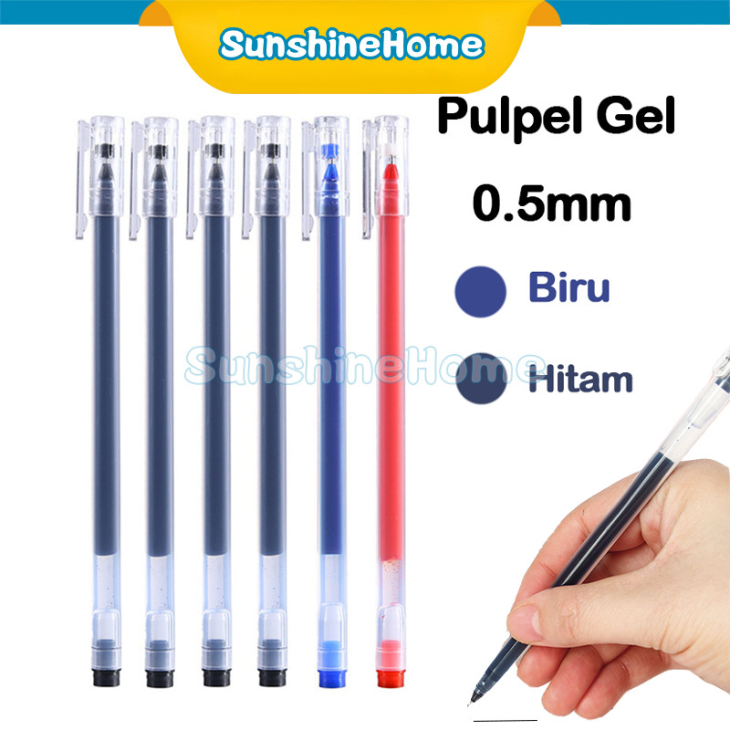 

Pulpen Gel Mini 0.5mm Bolpen Pulpen Tinta Gel Pena Sekolah / Gel Pen Pulpen Gel 3 Warna 0.5mm 1 PCS