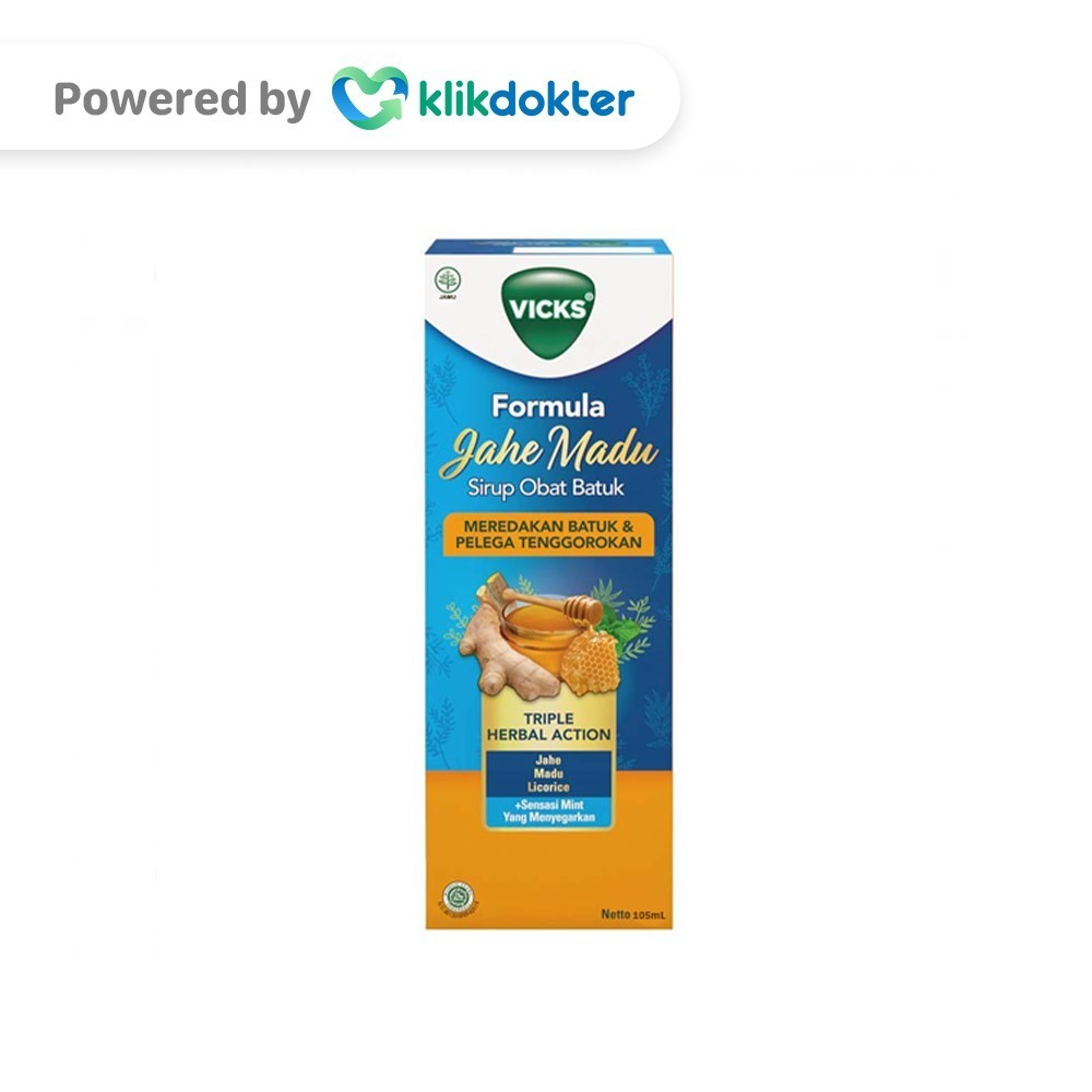 Vicks Formula Jahe Madu 105ml