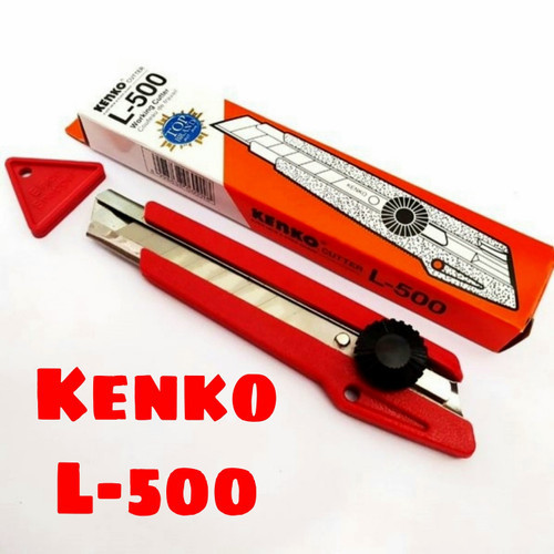 

Pisau Cutter Besar Kenko L-500 Cuter Kater