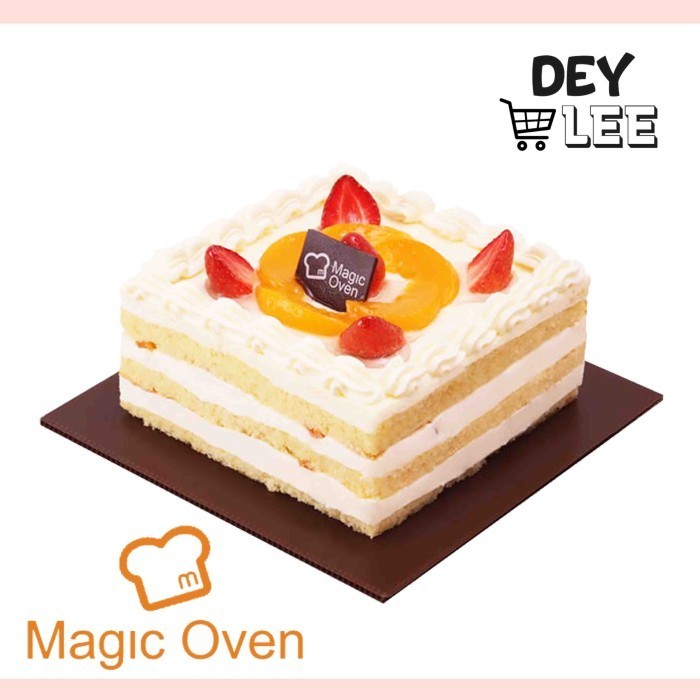 

MAGIC OVEN Chantilly Whole Cake Persegi Kue Ulang Tahun Bandung
