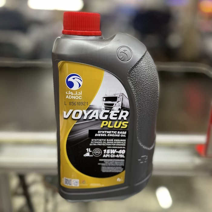 Adnoc voyager plus diesel 15w40 liter BARU