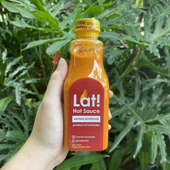 

Terbaru[Promo] Lat! Sambal Pontianak 100% Cabai Asli 270ml