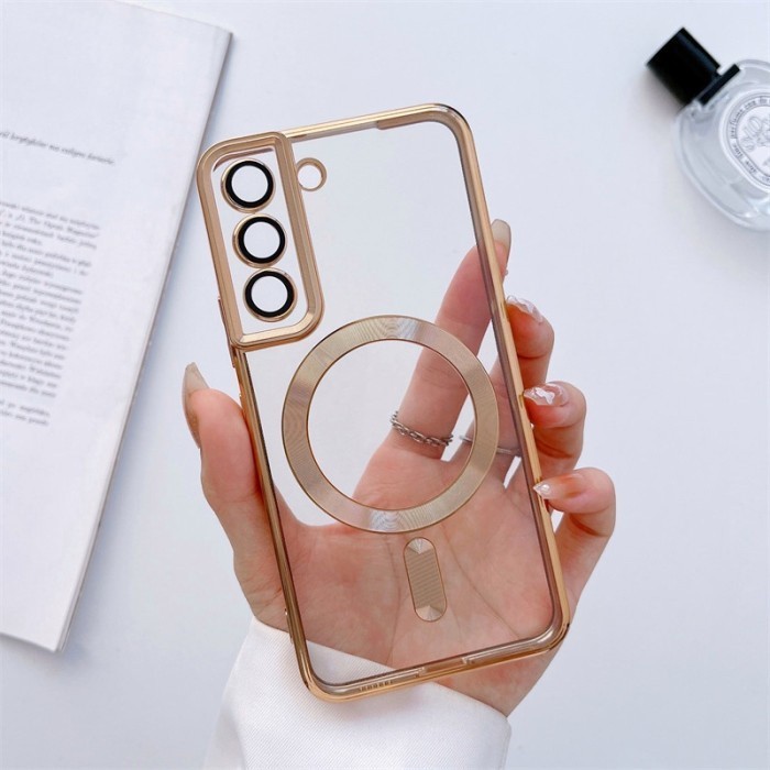 Case Samsung galaxy S23 ultra / S23 FE / S23 / S20 FE ORI Soft Case MagSafe magnet wireless plating 