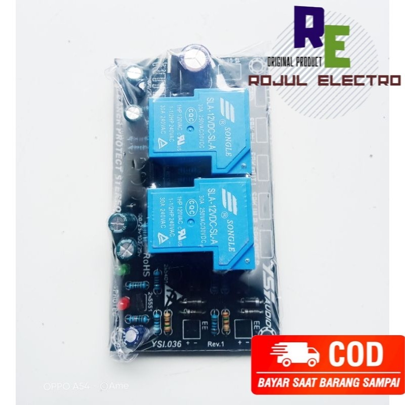 Speaker Protector Anti Short With OCP Stereo