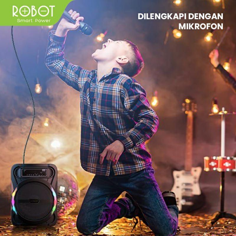 Speaker Bluetooth Karaoke Robot RB450