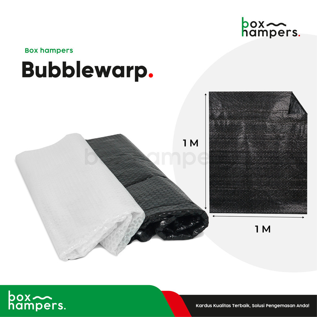 

Tambahan Paking 1x1 M (Bubble Wrap) Bubble/wrap/pengaman