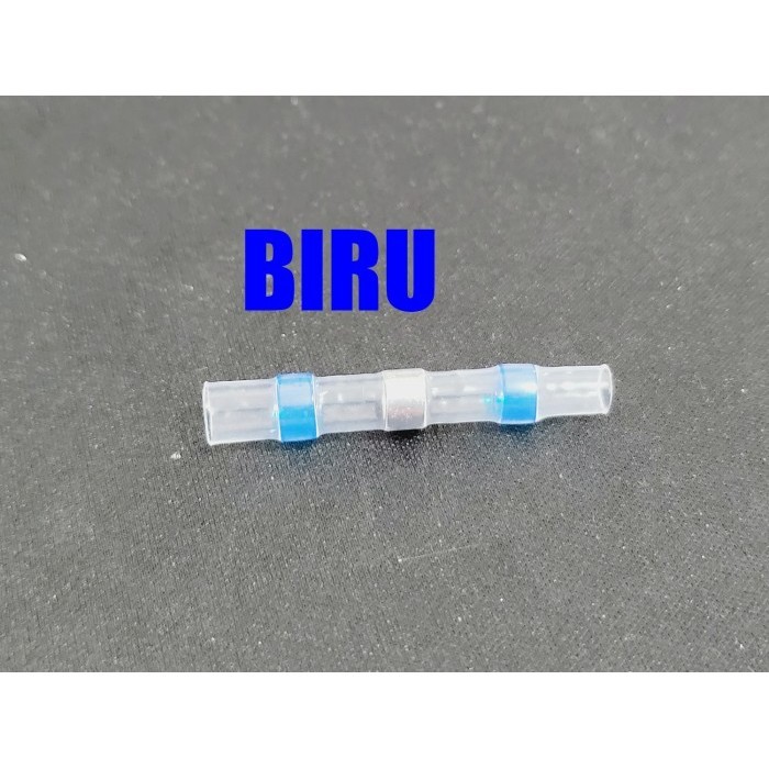 

LG09 Heat Shrink Waterproof Konektor Penyambung Kabel Isolasi Bakar Solder - Biru