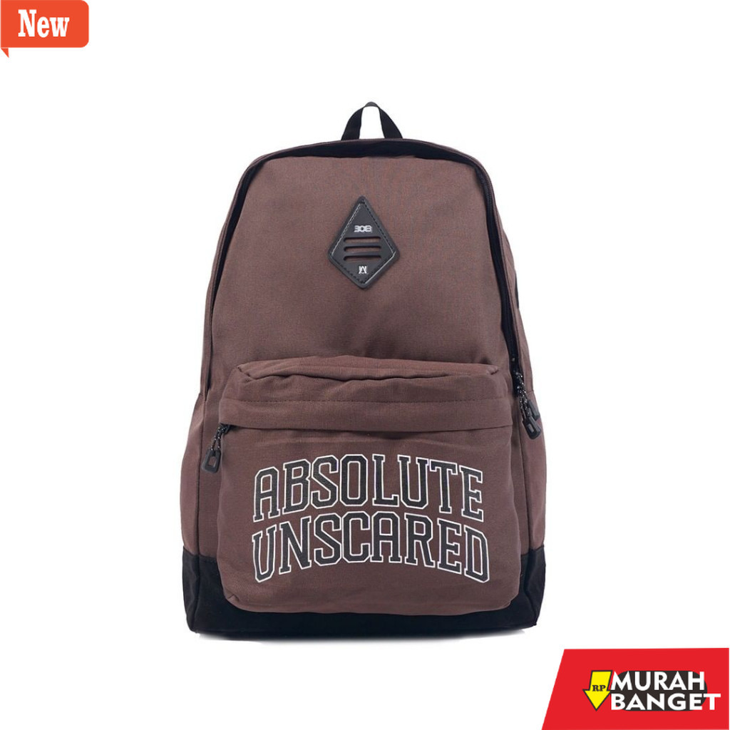 Tas Ransel Pria Kekinian 308 Absltunscrd  -  TAS LAPTOP BAG LAPTOP ABSOLUTE UNSCARED OUTLINE - DARK 