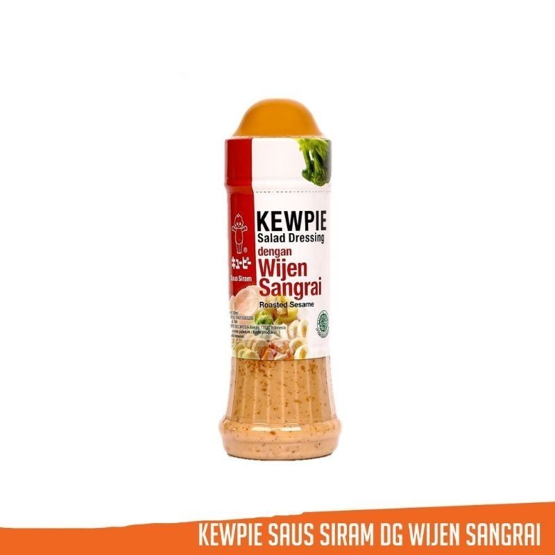 

R89 - KEWPIE WIJEN SANGRAI KEWPIE 200ML SAUS SIRAM ROASTED SESAME HALAL - ARM