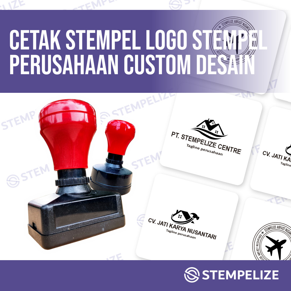 

Cetak Stempel Logo Stempel Perusahaan Custom Desain