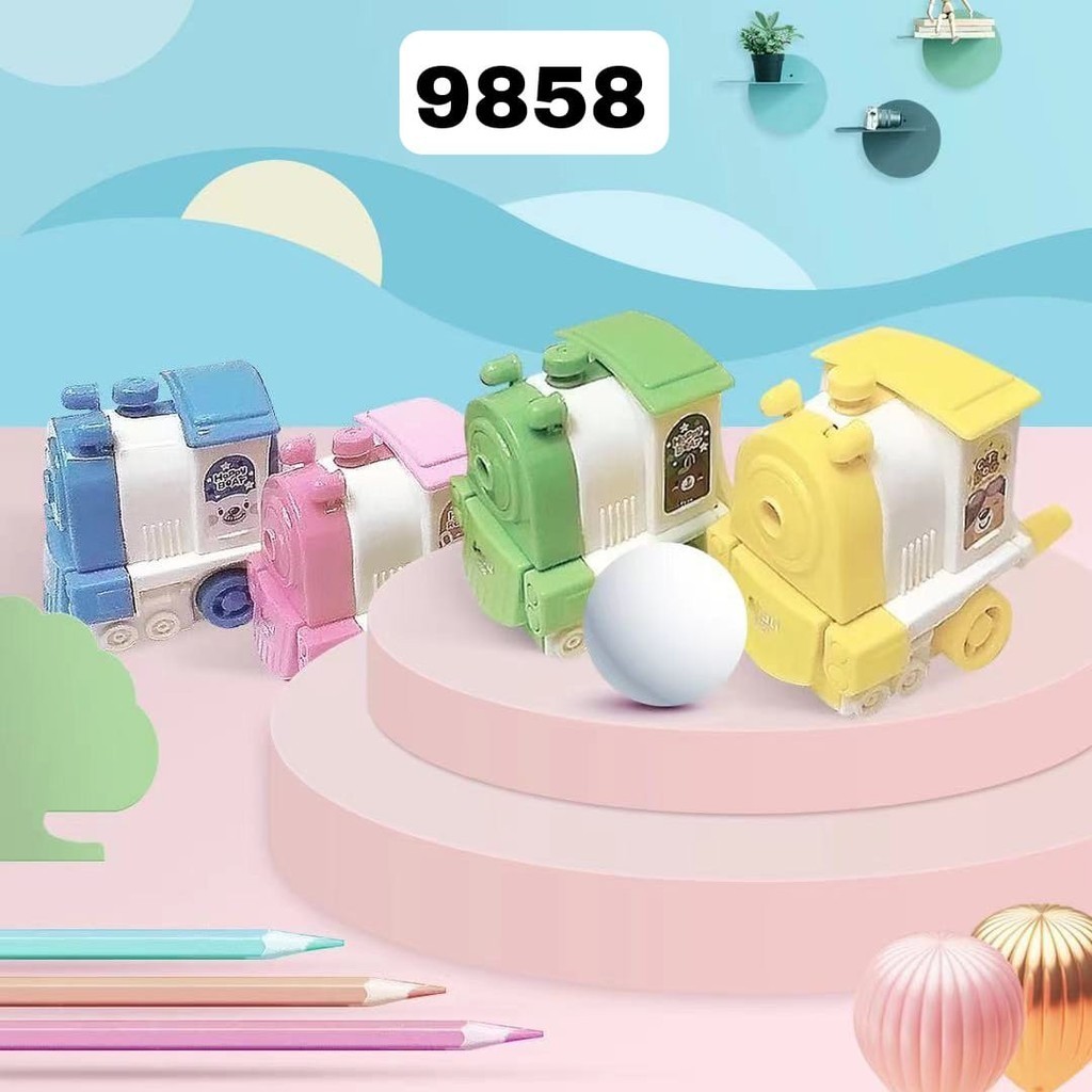 

SOS Peruncing Putar 9858 Kereta/Rautan Putar/Sharpener/Serutan