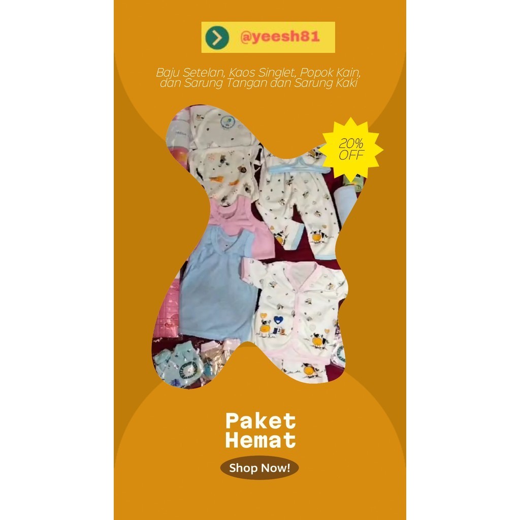 

Paketan Hemat Lahiran Bayi Newborn