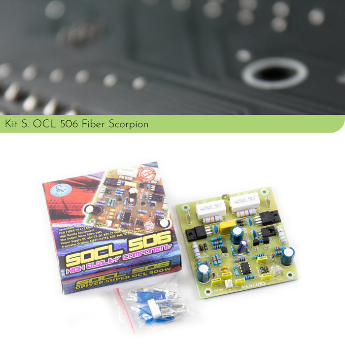 Kit Rakitan Driver Power Super OCL SOCL 506 Mono Fiber by Scorpion